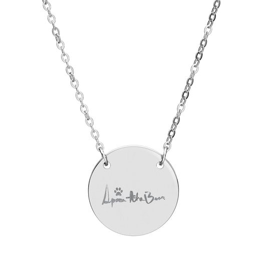 Circle Autograph Necklace (Engraving)