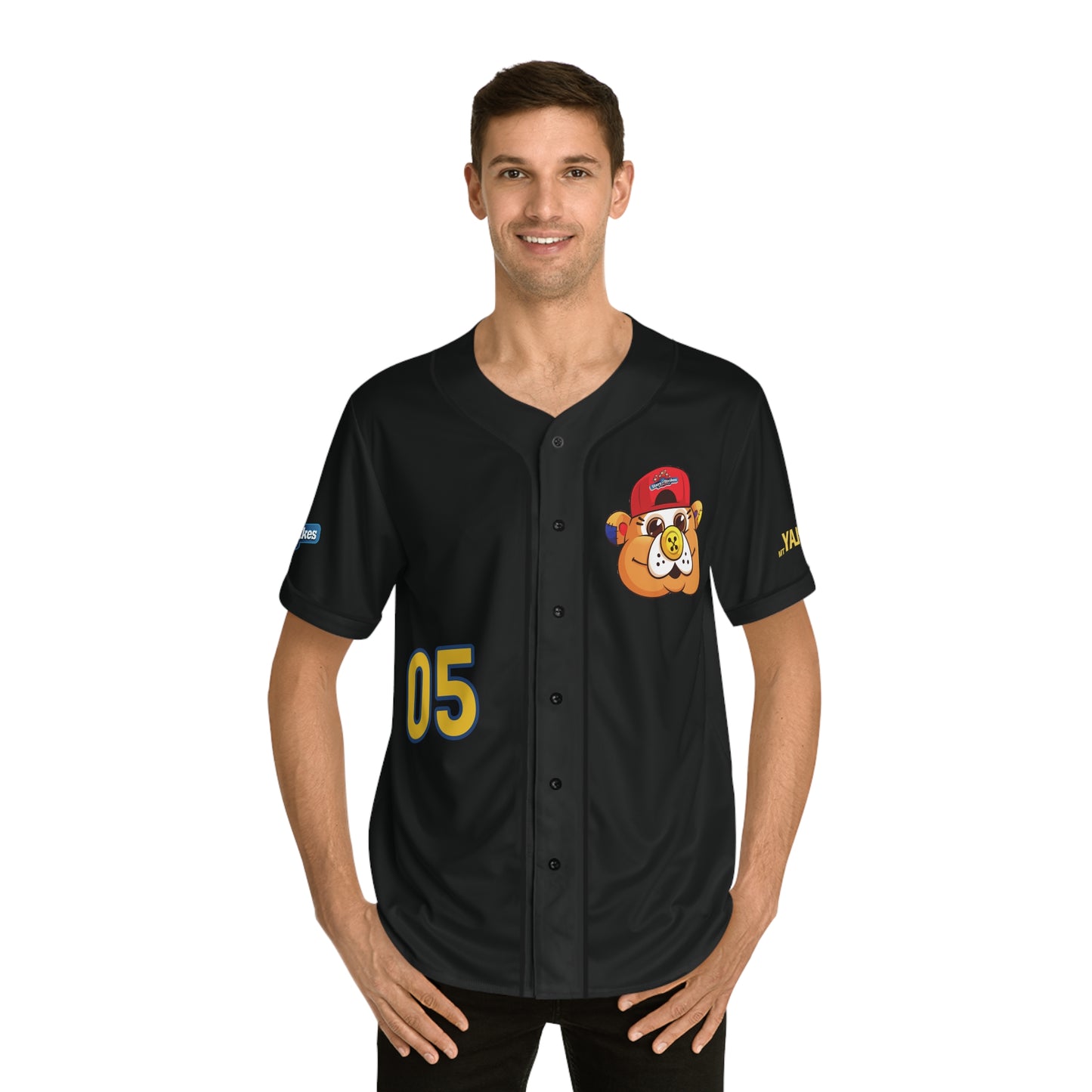 BLACK SPARE BASEBALL JERSEY (TM UNIFORM)