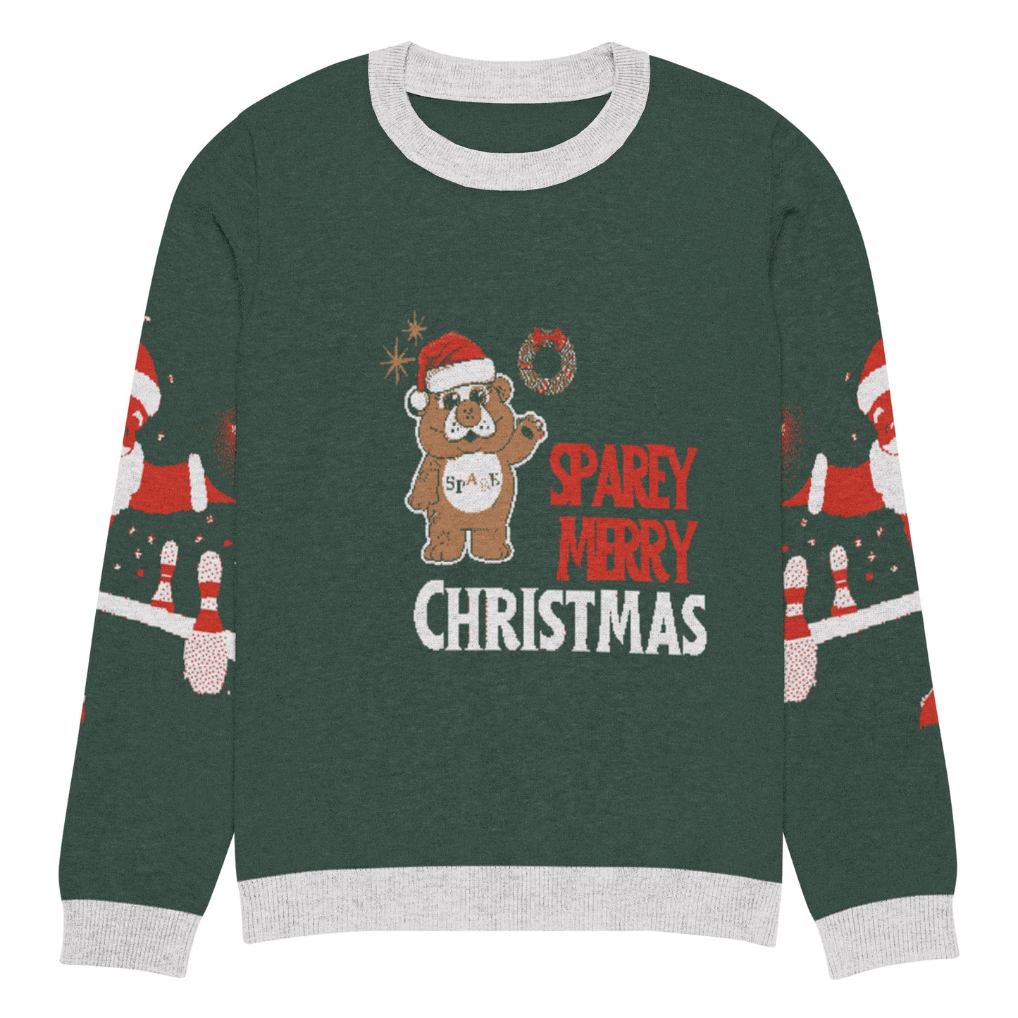 SPAREY MERRY CHRISTMAS KNIT SWEATER