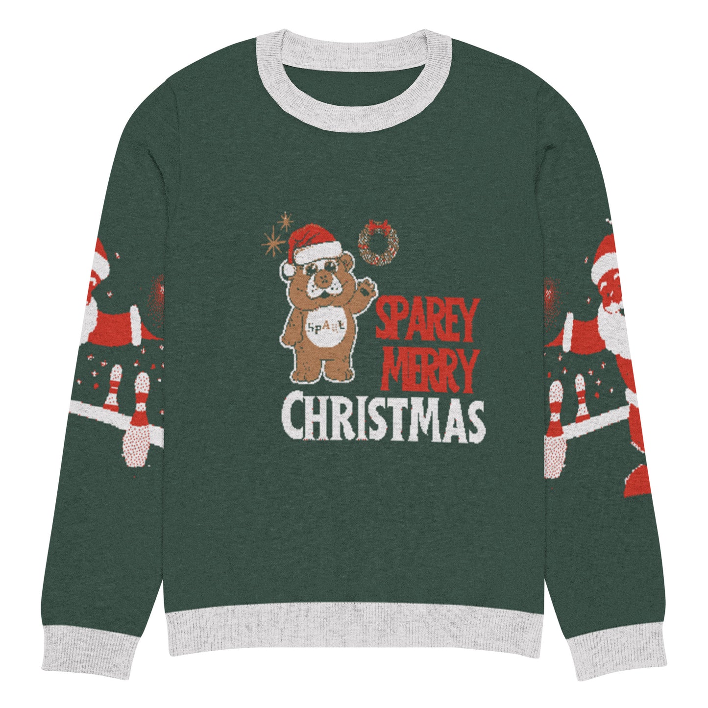 SPAREY MERRY CHRISTMAS KNIT SWEATER