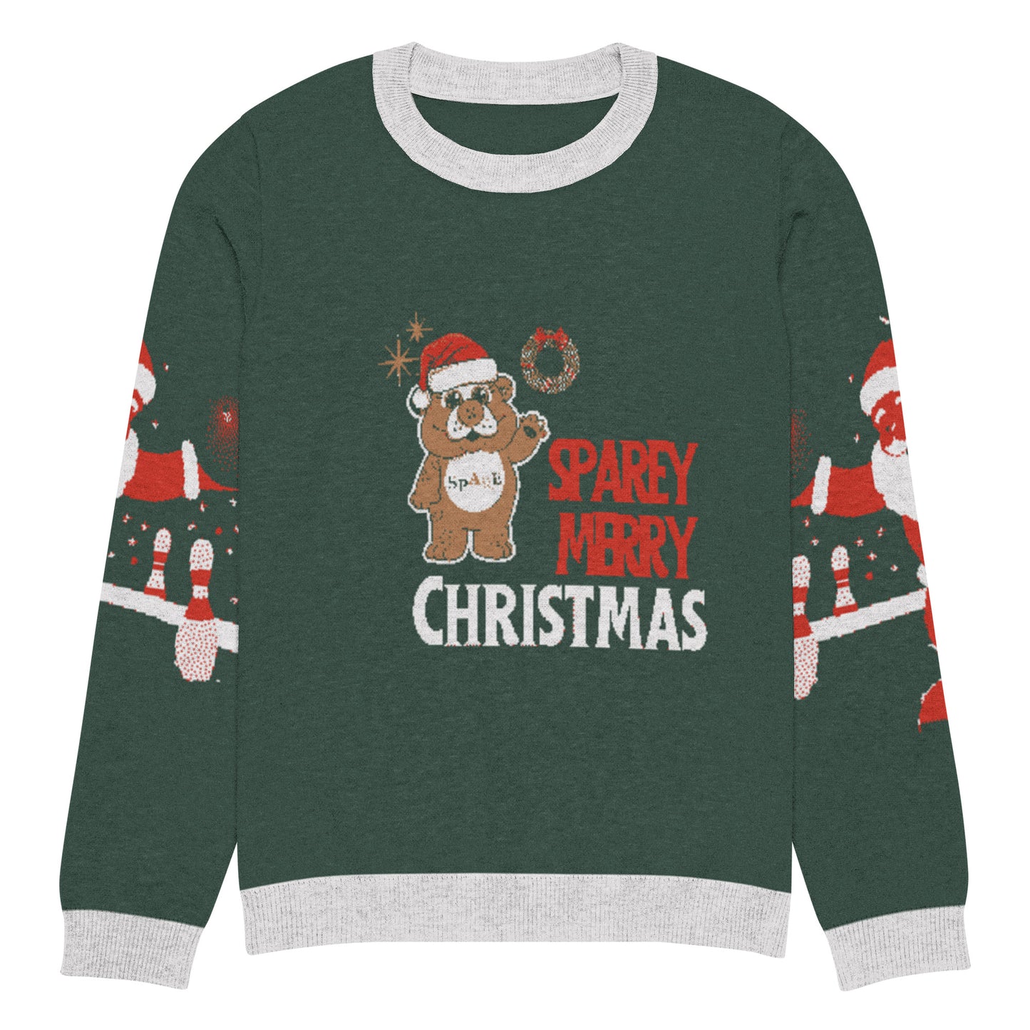SPAREY MERRY CHRISTMAS KNIT SWEATER